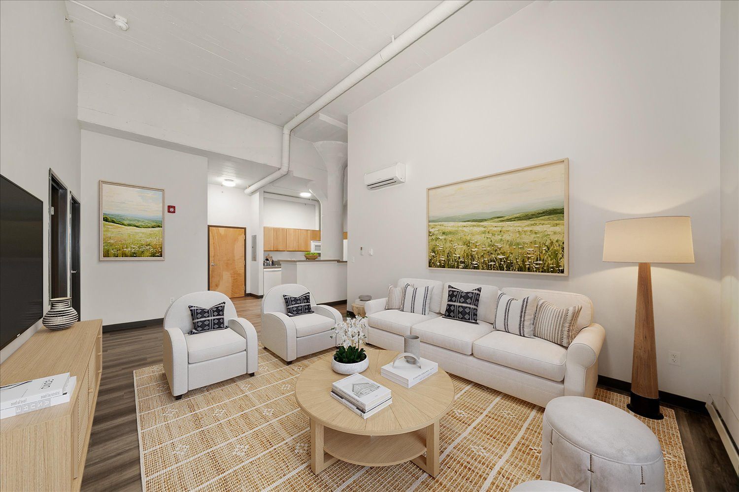 Staged Living Room